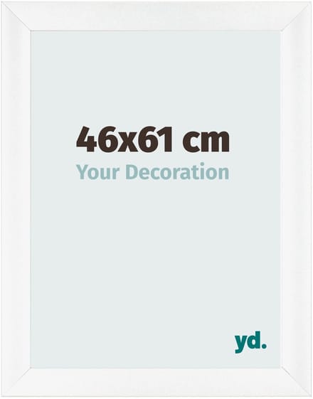 Your Decoration - Fotolijst 46x61 cm - MDF - Wit Mat - Pisa