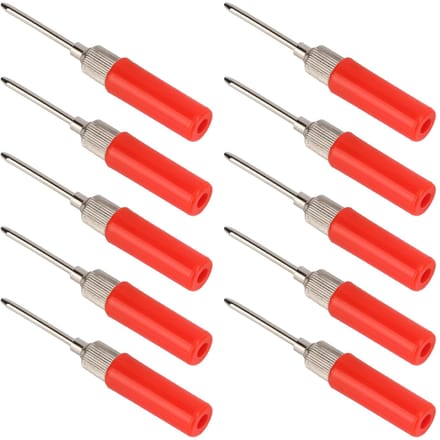 10pcs Broches de Test 2mm Aiguille Perforante Isolante Non Destructive Sonde de Test Multimètre pour Diagnostic Automobile