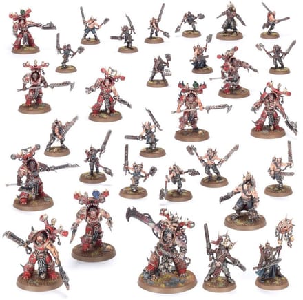 Warhammer 40K - World Eaters Battleforce: Gorestorm Slaughterpack (67-04)