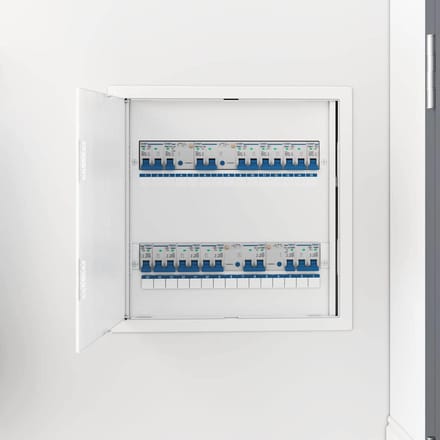 vidaXL - Toegangspanelen - Wit - 40 - x - 40 - cm - ABS - Kunststof
