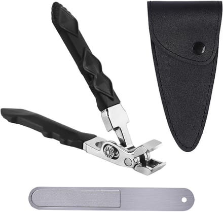 Allecto Plus - Nagelknipser voor senioren Set van 3 Bevelled Edge