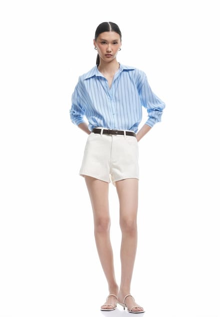 Mini-lengte Normale taille Shorts