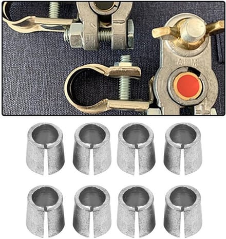Golden crown - Adapterconverter - 8 Stuks - Geschikt Voor Autoaccu