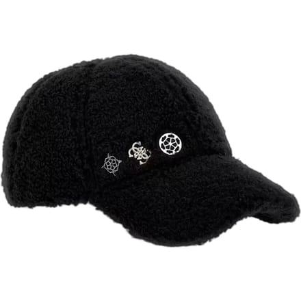 Basecap van teddyfleece