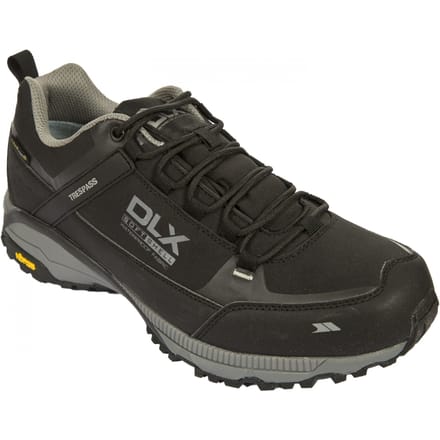 Trespass Heren Magellan DLX Lichtgewicht Low Cut Trainers (Zwart)