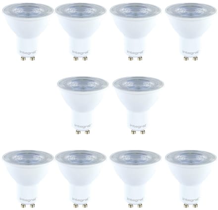 Integral LED - GU10 LED spot - 3,6 watt - 6500K daglicht wit - 400 lumen - dimbaar 10 pack
