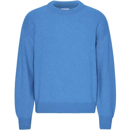Trui met oversized ronde hals Colorful Standard Pacific Blue