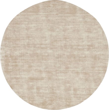 Must living vloerkleed La Belle rond viscose Ø200 cm - Beige