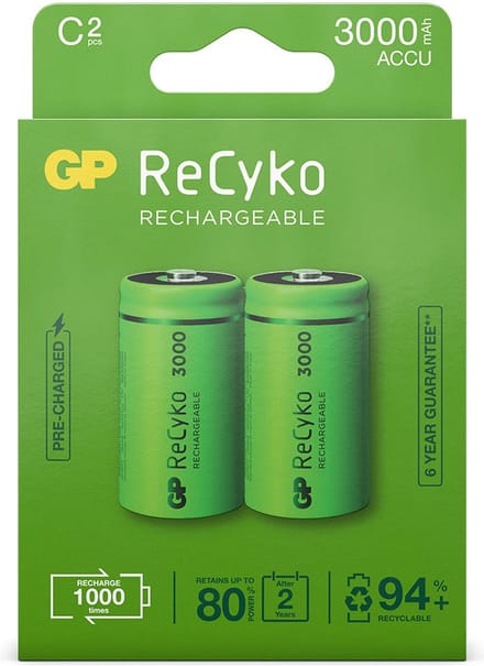 GP Oplaadbare batterij NiMH C A2 2200mAh