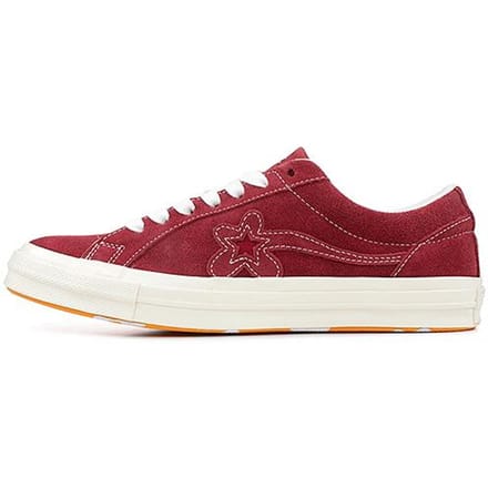 One Star Golf Le Fleur x One Star Converse Ox 'Mono Red' 162132C 37.5 brown