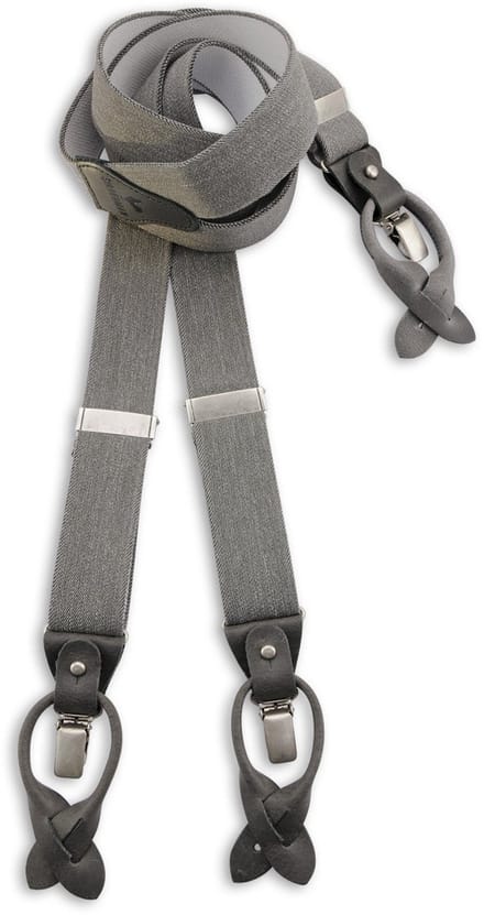 Sir Redman - Bretels - bretels Denim Urban grijs - grijs