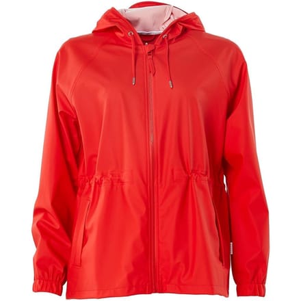 Rains - Maat XXS - W Jacket 1268 Regenjas Vrouwen - Rood