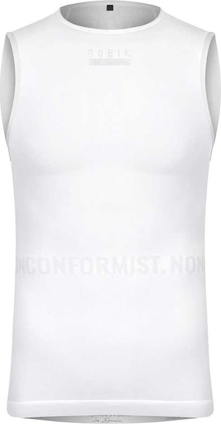 Gobik Limber Skin Mouwloos Basislaag Wit M Man