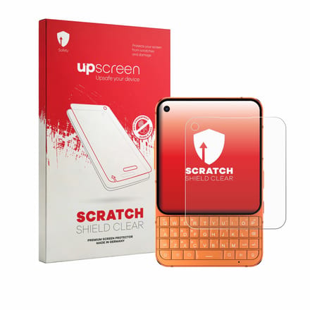 upscreen - Screenprotector voor Unihertz Titan 2 Elite Pro - Folie Beschermfolie transparant