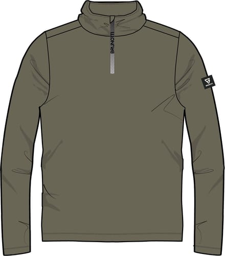 Brunotti Mismy Meisjes Fleece Zwart