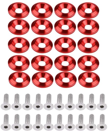 Dailygoods- Kit Aluminium - 20 Stuks Wasmachine/Bouten - Universele