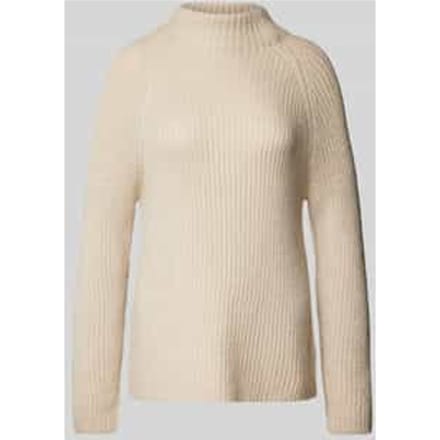 Gebreide pullover met effectgaren
