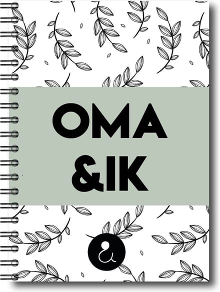 Studio Ins & Outs Invulboek 'Oma & ik' - Groen