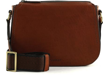 SADDLER Schoudertas Nisa Shoulder Bag Midbrown Bruine