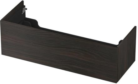 INK - Onderkast 1 Lade Push 2 Open Bestaande Uit - 1200x450x376 Mm - Intens Eiken