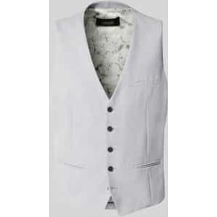 Gilet met paspelzakken model 'Vitra'