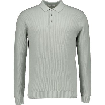 Gentiluomo Polo 3 Buttons Ls Polos Lichtgroen K4166-274
