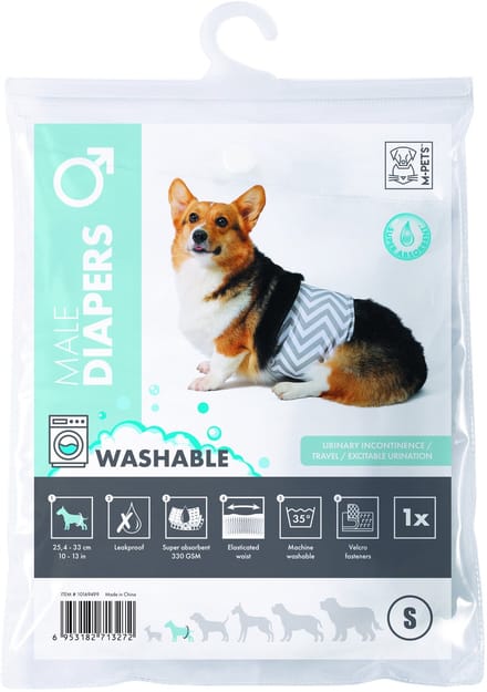 M-Pets Wasbare Luier voor Reuen - S