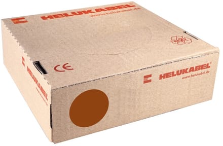 Montagedraad VDS 10mm² (H07V2-K) 90°C bruin - per rol 100 meter (309010004)