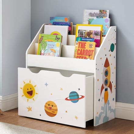 Boekenkastje Avi | 62,5 x 29,5 x 70 cm | Wit