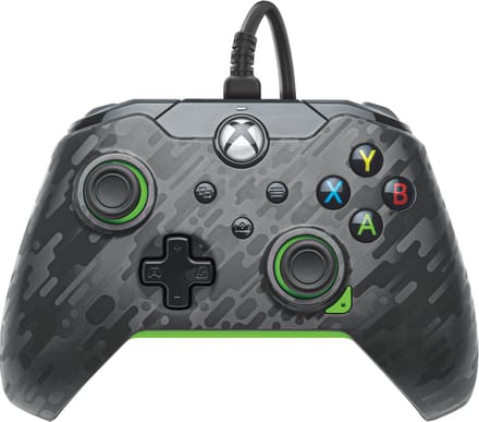 PDP Gaming Bedrade Controller - Xbox Series X|S & Xbox One - Neon Carbon