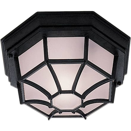 Searchlight Buiten plafondlamp Vermont, zwart