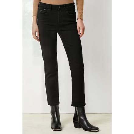 Lois Riko Always Black Black Taglia: W26L34 | Jeans straight fit Outlet | Donna | Nero