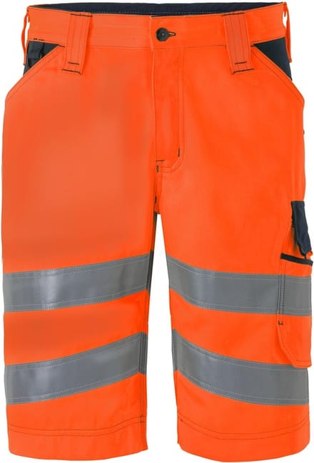 HAVEP Bermuda High Visibility 80232 - Fluo Oranje/Donker Denim - 62
