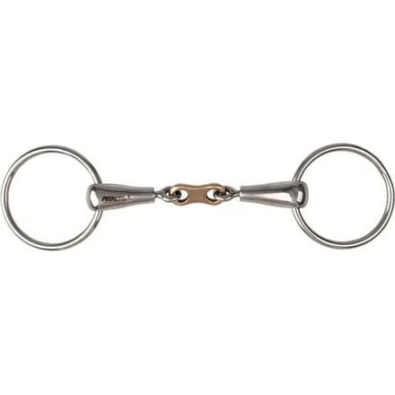 2 ring bit voor paarden Metalab Pinchless Bristol