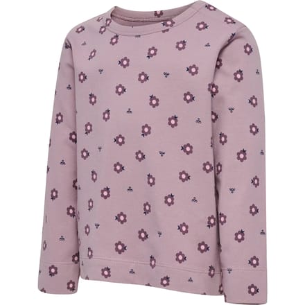 Langarm T-shirt met print voor baby Hummel