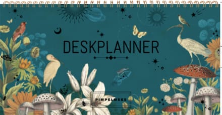 Pimpelmees deskplanner - BLUE
