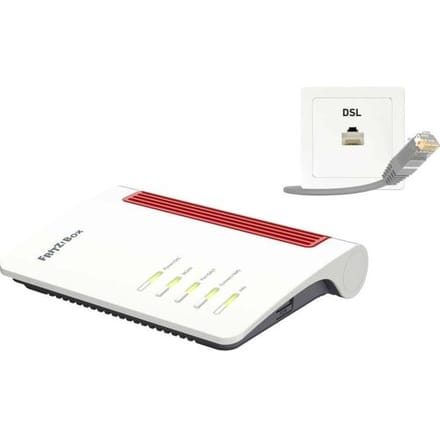 FRITZ! 7530 AX International WiFi-router 2.4 GHz, 5 GHz 1800 MBit/s
