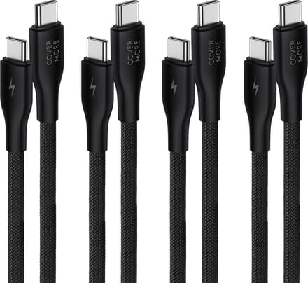 Oplader kabel geschikt voor Samsung galaxy telefoon en tablet - Usb C naar usb C - Oplaadkabel - 4 stuks - 1m