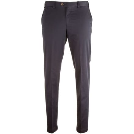 Hiltl Broek Peaker-S Supima Sateen Navy / male