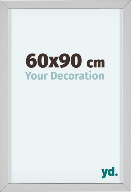 Your Decoration - Fotolijst 60x90 cm - Aluminium - Wit - Virginia