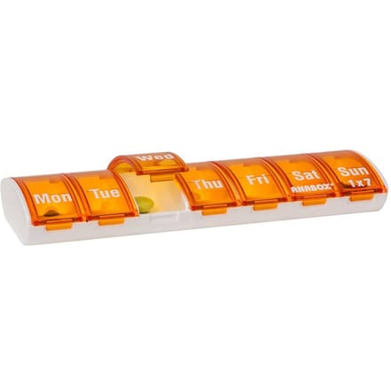 Anabox Pillendoos Week Oranje 1 Dispenser