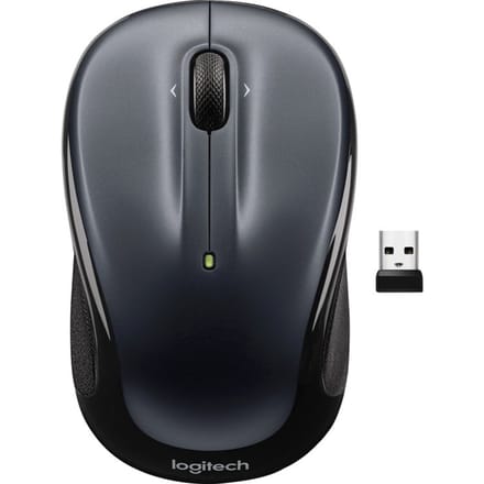 Logitech M325s - Muis - Optisch - 5 knoppen - Zwart