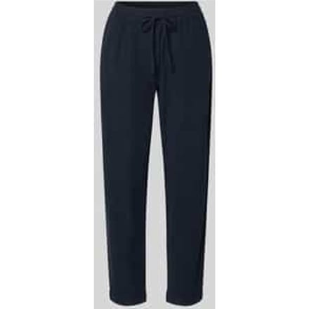 Broek met elastische band en tunnelkoord model 'Cissie'