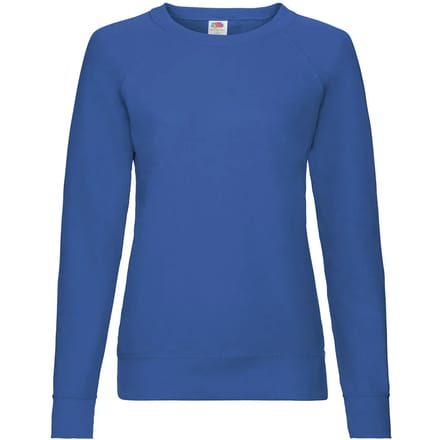 Dunne sweatshirt voor dames Fruit of the Loom Raglan