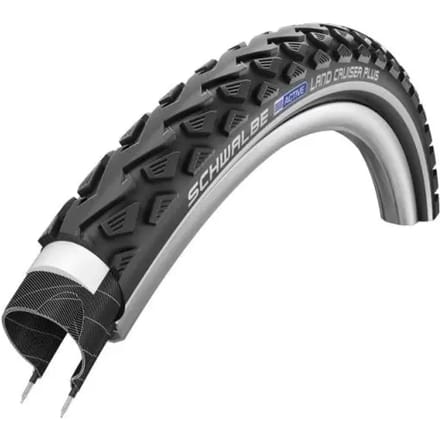 Stijve band met reflecterend Schwalbe Schwalbe Land Cruiser Plus Hs450 Active Punctureg. Twinskin37-622