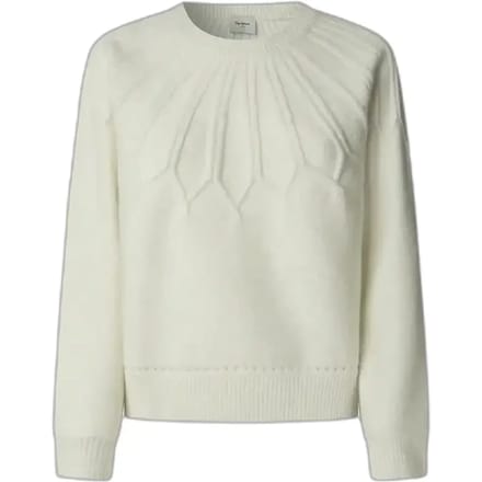 Pepe Jeans Claudia Trui Wit L Vrouw