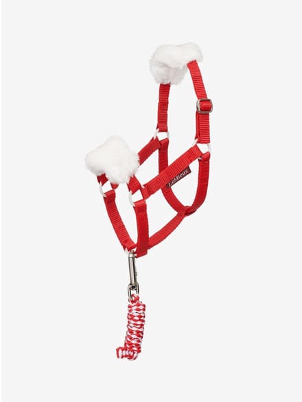 LEMIEUX HOBBY HORSE KERST HALSTERSET Rood