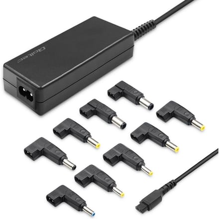 Qoltec Universele Laptop Voeding 65W |   Automatisch |   Multiplug |   9 Stekkers |   Stroomkabel