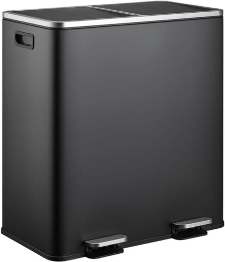 CLGP® Prullenbak 60L - Afvalbak 60L - Pedaalemmer