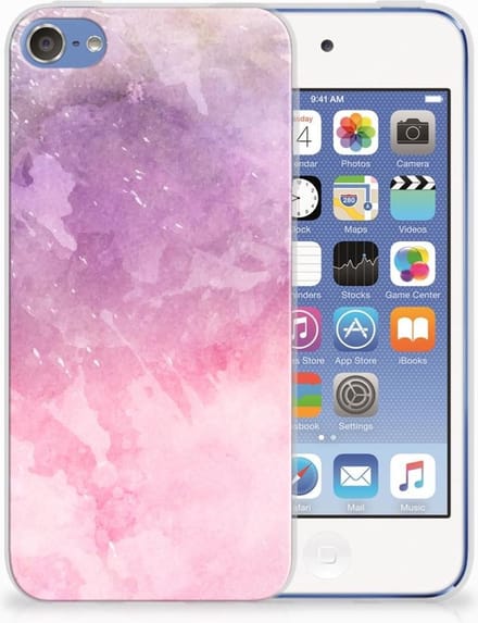 Hoesje maken Apple iPod Touch 5 | 6 Pink Purple Paint